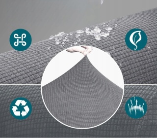 Pokrowiec na sofę wodoodporny Granbest 4-osobowy elastyczny