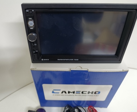 Radio Samochodowe 2DIN Ekran Dotykowy 7-calowy Kamera Cofania Pilot