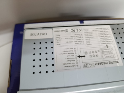 Radio samochodowe, ekran wysuwany Carplay Android Car SKU:A3983