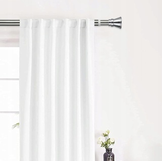 Regulowany karnisz do okien od 60 do 200 cm,