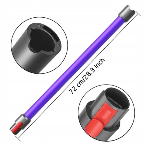 Rura Odkurzacza Dyson V7/ V8/ V10/V11 Niebieska 72cm - zamiennik