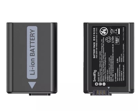 SmallRig 3818 - zestaw, ładowarka + 2x akumulator NP-FW50 Sony