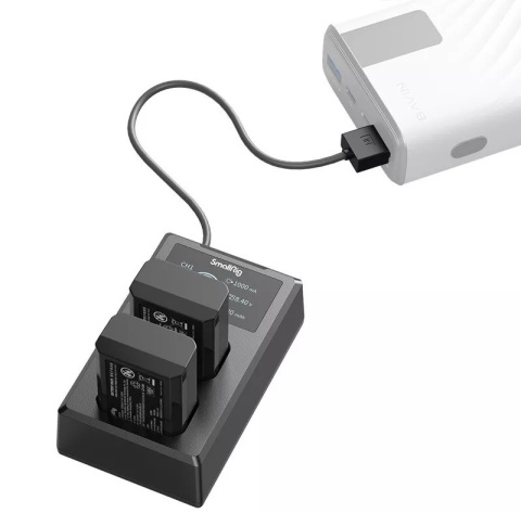 SmallRig 3818 - zestaw, ładowarka + 2x akumulator NP-FW50 Sony