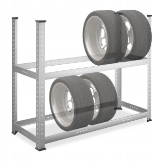 Stojak na 8 opon regał Relaxdays