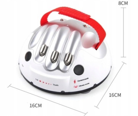 WYKRYWACZ KŁAMSTW GRA IMPREZOWA TOWARZYSKA LIE DETECTOR MINI WARIOGRAF