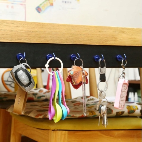 Zestaw 10 Super Mocnych Haczyków Magnetycznych 5 kg+ Magnesy Neodymowe