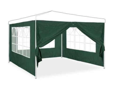 4 ściany boczne z oknem do pawilonu ogrodowego