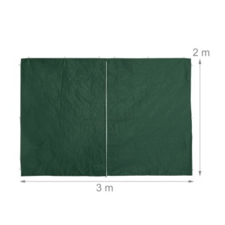 4 ściany boczne z oknem do pawilonu ogrodowego