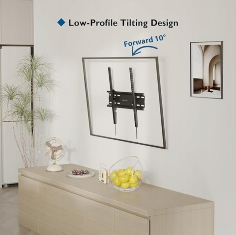 BONTEC Niskoprofilowy Uchwyt Ścienny do Telewizora 23-60 cali
