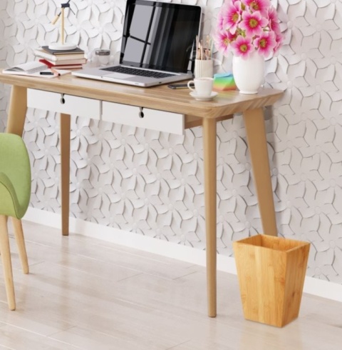 Bambusowy kosz na śmieci Relaxdays