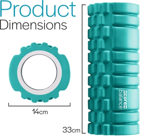 CORE BALANCE wałek masażer roller piankowy do masażu głębokiego zielony