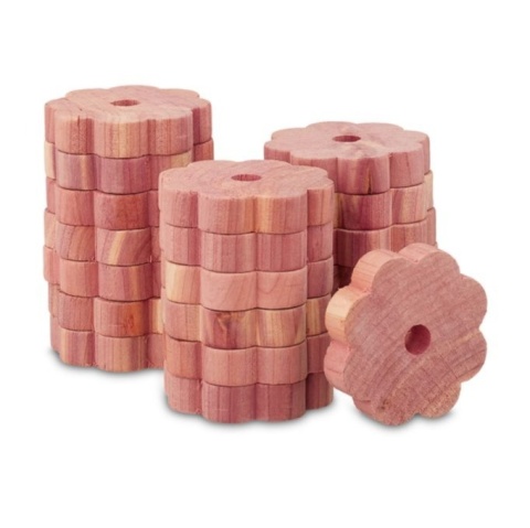 Cedrowe Krążki do Szafy 20 szt – Naturalna Ochrona Przed Molami