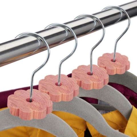 Cedrowe Krążki do Szafy 20 szt – Naturalna Ochrona Przed Molami