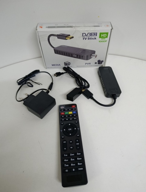 Dekoder SATELITARNY DO TELEWIZORA DVB S2 1080P + pilot