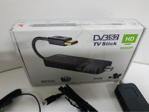 Dekoder SATELITARNY DO TELEWIZORA DVB S2 1080P + pilot