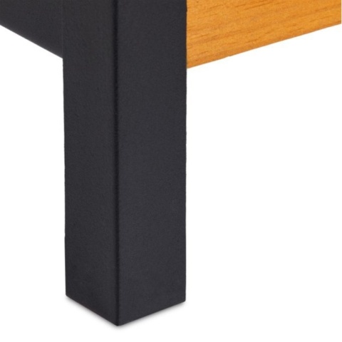 Drewniana rabata donica ogrodowa, balkonowa, tarasowa podwyższana 78x51x48