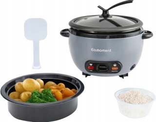 Eamoment 1L 400W – Elektryczny ryżowar z tacką parową wada