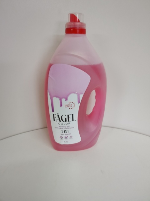 FAGEL COLOR 2in1 – Żel do Prania z Płynem Zmiękczającym 5,9 L