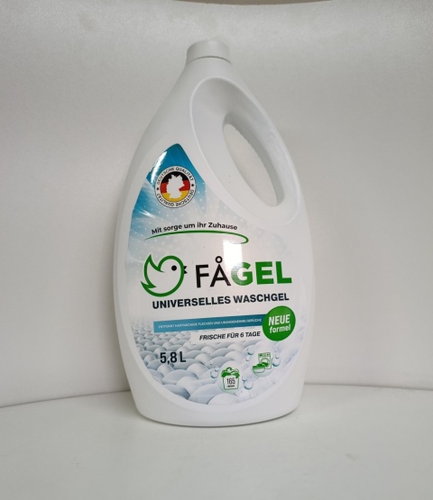 FAGEL UNIVERSAL żel do prania mega butla 5.8 L 165 prań