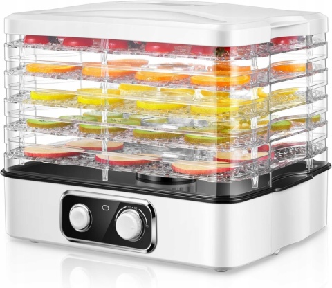 FOHERE Suszarka do żywności owoców Grzybów 5 poziomów 40°C - 75°C