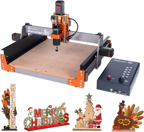 FoxAlien Masuter 3S – frezarka CNC / Router CNC do drewna, plastiku i aluminium