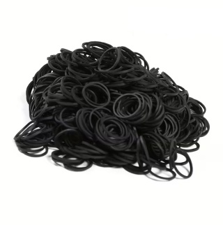 Gumki recepturki 500 szt czarne