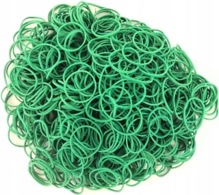 Gumki recepturki zielone 500 szt