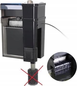 HYGGER HG099-S Filtr akwariowy - brak filtra węglowego