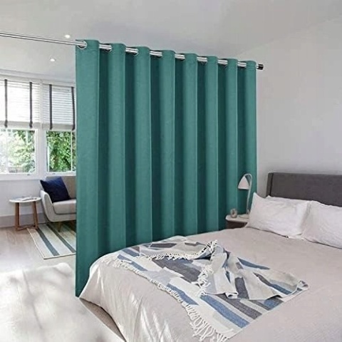 KARNISZ TELESKOPOWY REGULOWANY 72-326cm 20mm SREBRNY