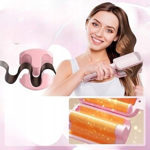 Karbownica lokówka do włosów – szybkie i trwałe loki,duże fale