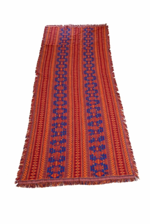 Kilim tkany 215 x 87 cm – styl etniczny / orientalny