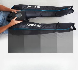 FIT KING FT-109A-M zestaw kompresyjny do nóg, masażer na ból, opuchliznę M