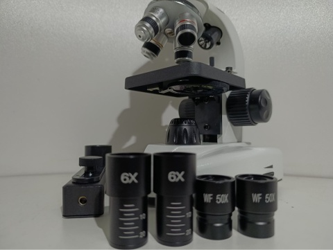 MIKROSKOP BIOLOGICZNY EDUKACYJNY OPTYCZNY LORNETKA 40x 1000x