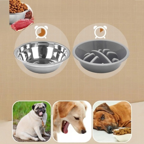 MISKI DLA PSA NA STOJAKU REGULOWANYM DLA MAŁYCH, ŚREDNICH I DUŻYCH PSÓW