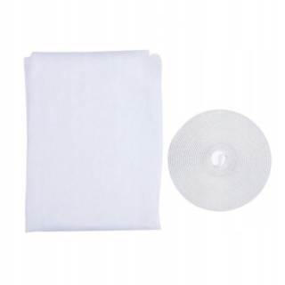 MOSKITIERA SIATKA DO OKNA 130 x 150 cm + RZEP