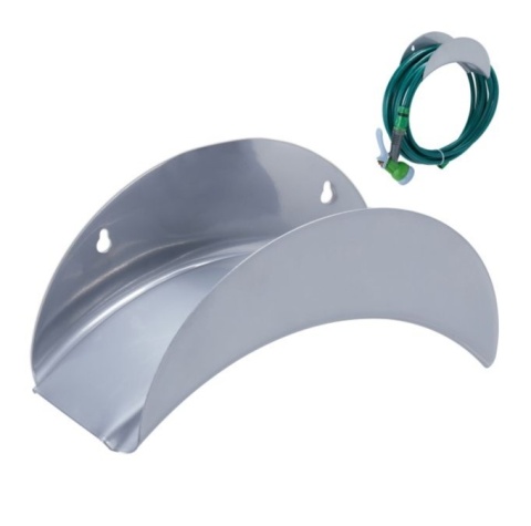 Metalowy uchwyt na wąż na ścianę Relaxdays