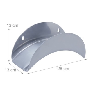 Metalowy uchwyt na wąż na ścianę Relaxdays