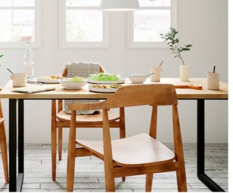 Nogi metalowe loftowe do stołu, biurka industrialne 2szt. 80x72 cm