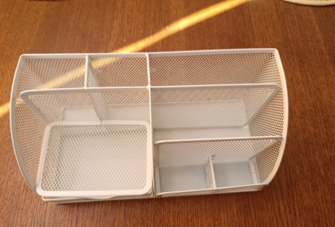 Organizer na biurko Relaxdays 6 przegródek, przybornik