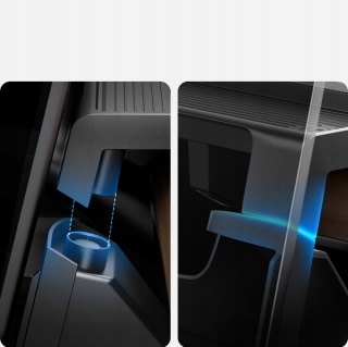 Organizer, schowek pod ekran konsoli Tesla 3/Y, magnetyczny solidny, Spigen