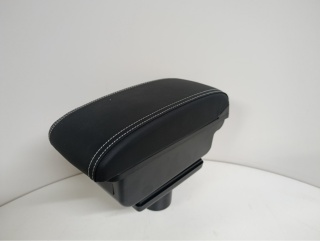 PODŁOKIETNIK SAMOCHODOWY ZE SCHOWKIEM - CZARNY Uniwersalny -Stabilny