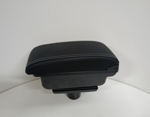 PODŁOKIETNIK SAMOCHODOWY ZE SCHOWKIEM - CZARNY Uniwersalny -Stabilny