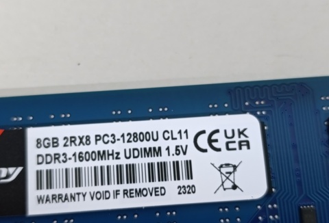 Pamięć RAM Kuesuny 16 GB ( 2x8 GB )DDR3-UDIMM 1,5V