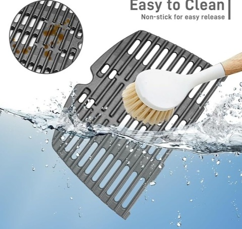 Płyta żeliwna grillowa 45,2x31,7 cm x 2 szt, ruszt