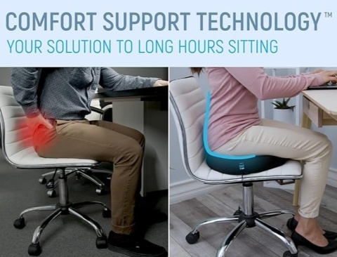 Poduszka ortopedyczna na krzesło – Premium Pianka Memory Foam