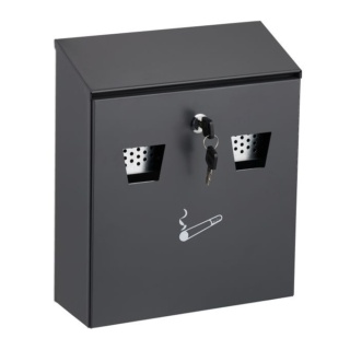 Popielniczka zewnętrzna ścienna kolor antracytowy