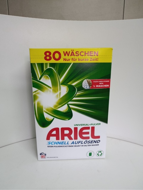 Proszek do prania Ariel Uniwersalny 80 prań 4,8 kg