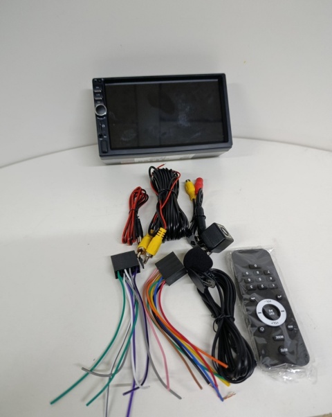 Radio samochodowe Bluetooth 2DIN + kamera cofania