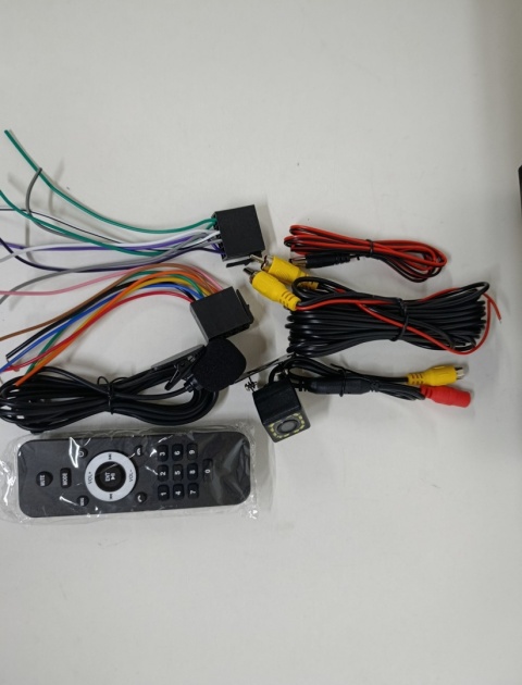 Radio samochodowe Bluetooth 2DIN + kamera cofania