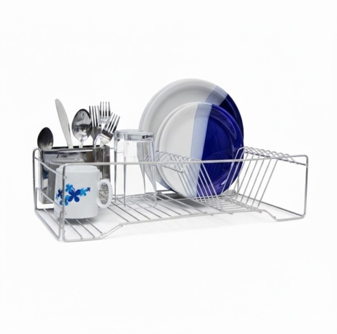 Relaxdays Suszarka do naczyń ociekacz na naczynia bez tacy ociekowej